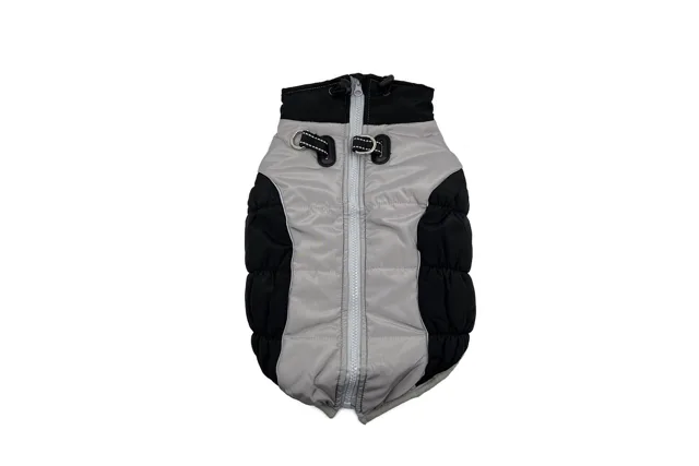 Vsepropejska Kerino zimní bunda pro psa Barva: Šedá, Délka zad (cm): 42, Obvod hrudníku: 56 - 64 cm