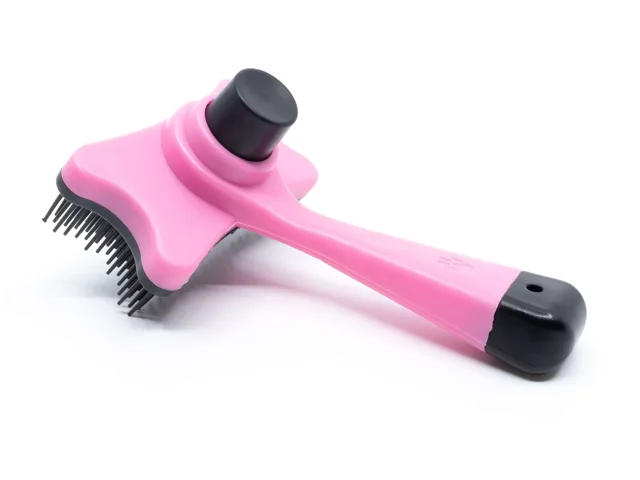 Vsepropejska Lili kartáč pro psa | 13 cm Barva: Růžová