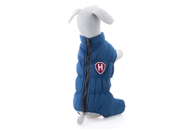 Vsepropejska Lira teplá kombinéza pro psa Barva: Modrá, Délka zad (cm): 23, Obvod hrudníku: 24 - 42 cm