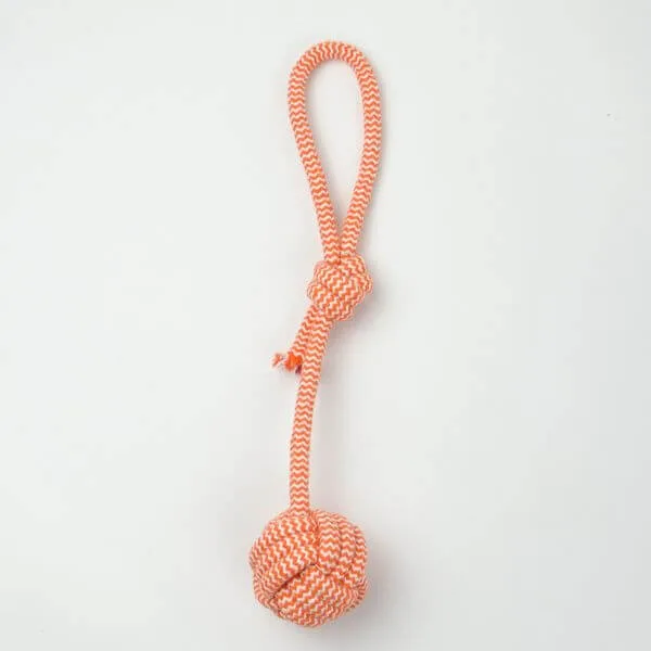 Vsepropejska Loop smyčka s uzlem | 33 cm Barva: Oranžová
