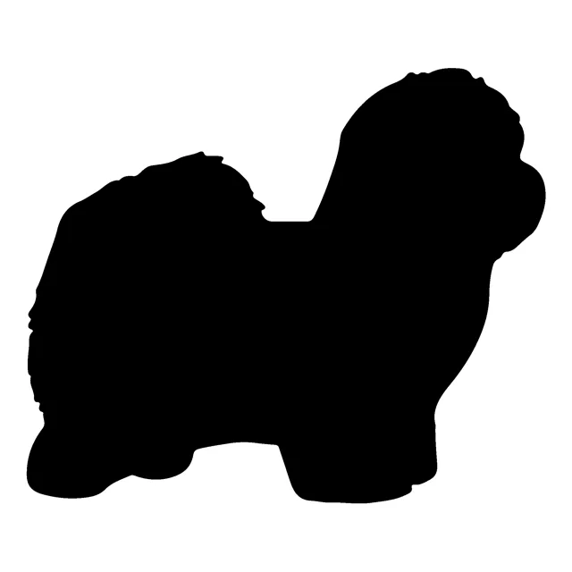 Vsepropejska Mag magnet na lednici ve tvaru psa Plemeno: Coton de Tulear