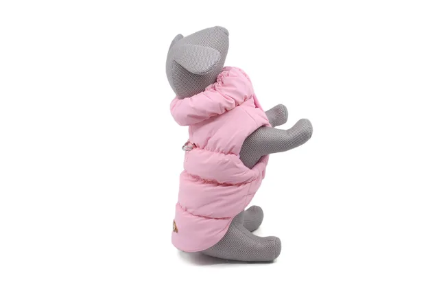 Vsepropejska Magie zimní bunda pro psa Barva: Růžová, Délka zad (cm): 26, Obvod hrudníku: 36 - 40 cm