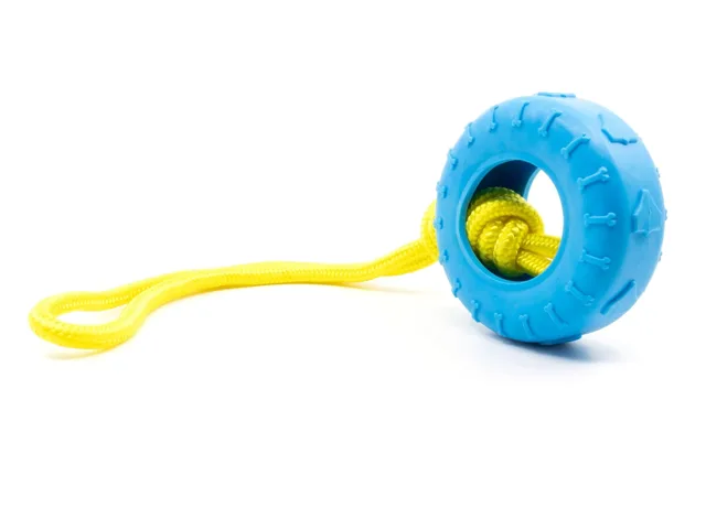 Vsepropejska Nysa přetahovadlo pro psy | 36 cm Barva: Modrá