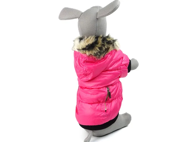 Vsepropejska Petsoo zimní bunda pro psa Barva: Růžová, Délka zad (cm): 33, Obvod hrudníku: 50 - 57 cm