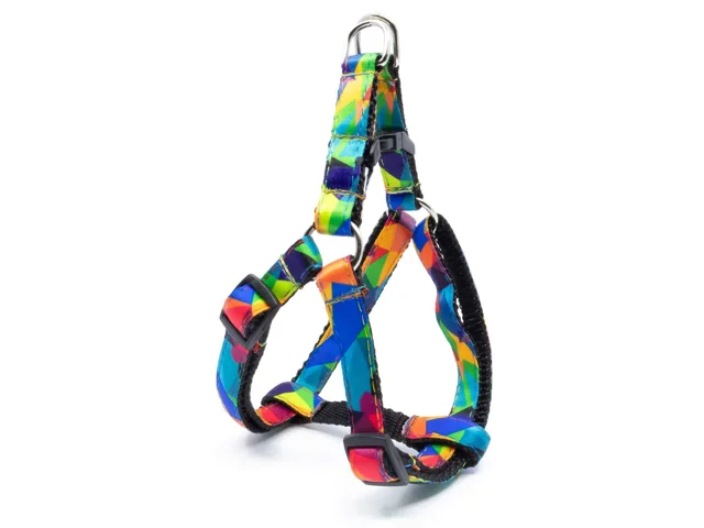 Vsepropejska Picasso postroj pro psa | 25 - 80 cm Barva: Modrá, Obvod hrudníku: 30 - 60 cm
