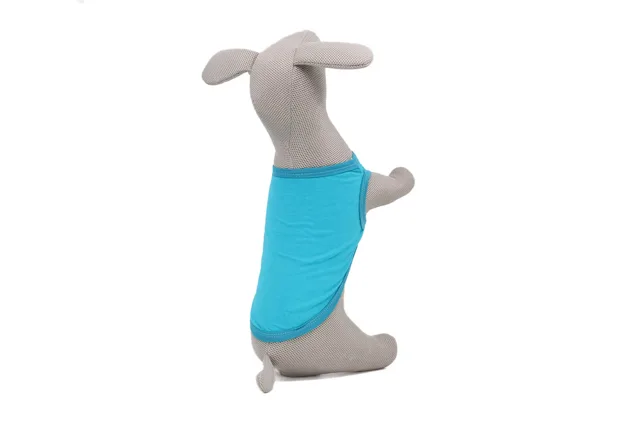 Vsepropejska Simple elastické tričko pro psa Barva: Tyrkysová, Délka zad (cm): 40, Obvod hrudníku: 45 - 52 cm