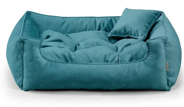 Vsepropejska Snug elegantní pelech pro psa Barva: Modrá, Rozměr (cm): 90 x 75