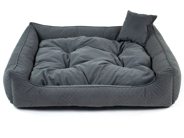 Vsepropejska Snug elegantní pelech pro psa Barva: Tmavě-šedá, Rozměr (cm): 130 x 110
