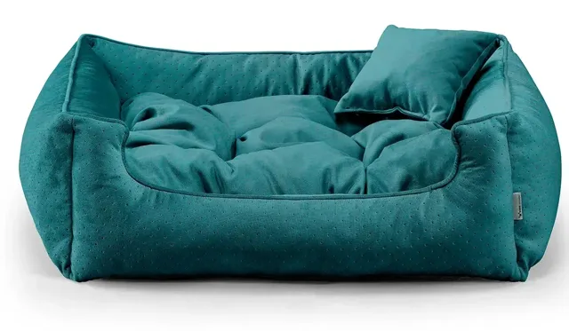 Vsepropejska Snug elegantní pelech pro psa Barva: Tmavě-zelená, Rozměr (cm): 90 x 75
