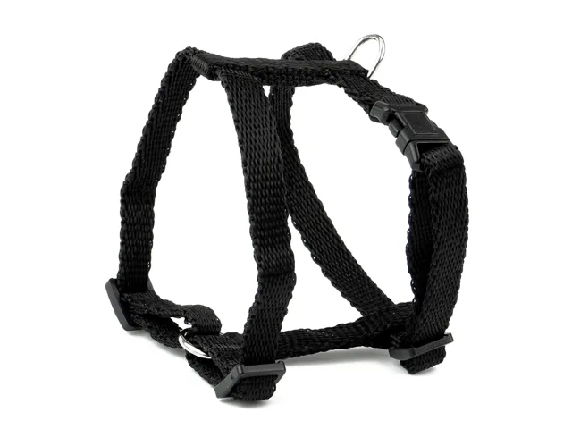Vsepropejska Standard postroj pro psa | 22 – 63 cm Barva: Černá, Obvod hrudníku: 38 - 63 cm