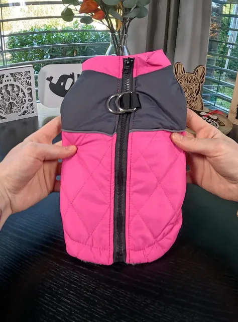 Vsepropejska Terenc obleček pro psa na zip Barva: Růžová, Délka zad (cm): 50, Obvod hrudníku: 70 - 79 cm