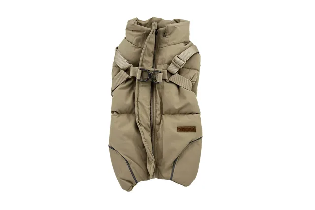 Vsepropejska Vento zimní bunda pro sa na ZIP Barva: Béžová, Délka zad (cm): 33, Obvod hrudníku: 38 - 48 cm