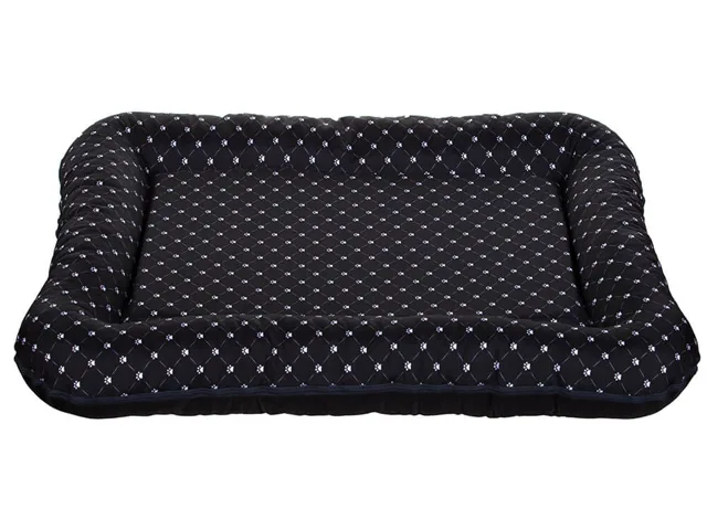 Vsepropejska Washable černá matrace pro psa s tlapkami na ZIP Barva: Černá, Rozměr (cm): 70 x 60