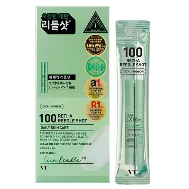 VT Cosmetics Dárková sada Reti-A Reedle Shot 100 Serum 10 x 2 ml