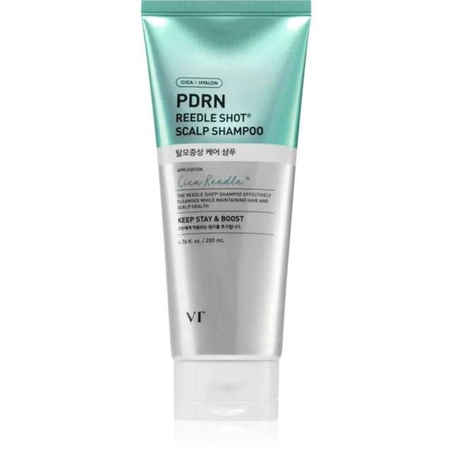VT Cosmetics PDRN Reedle Shot Scalp Shampoo ošetřující a posilující šampon proti vypadávání vlasů 200 ml