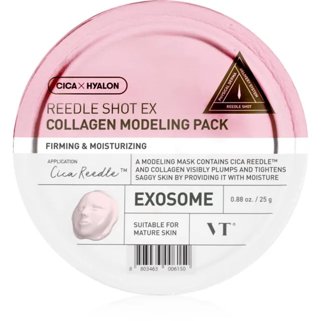 VT Cosmetics Reedle Shot EX Collagen Modeling Pack zpevňující kolagenová maska s hydratačním účinkem 25 g