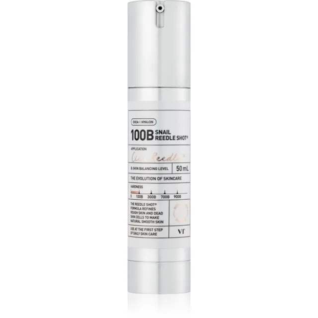 VT Cosmetics Snail Reedle Shot 100 zpevňující pleťové sérum pro posílení kožní bariéry 50 ml