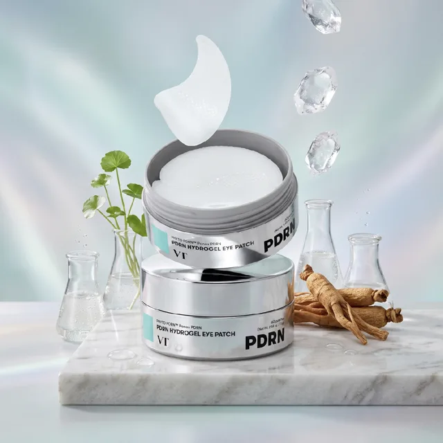 VT - PDRN Hydrogel Eye Patch - Zpevňující  hydrogelové polštářky pod oči s PDRN - 60 ks
