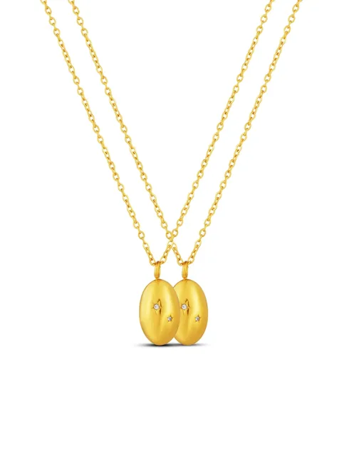 Vuch Set párových náhrdelníků Auremi Gold (2 náhrdelníky)