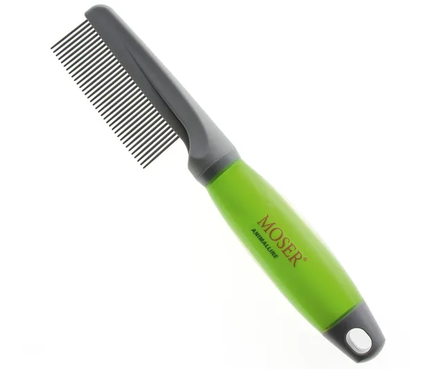 Vyčesávací hřeben na zvířecí srst Moser Animal Line Grooming Comb (2999-7165) + dárek zdarma