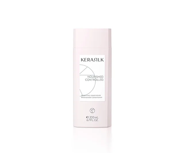 Vyhlazující kondicionér pro krepaté a nepoddajné vlasy Kerasilk Smoothing Conditioner - 200 ml (512400) + dárek zdarma