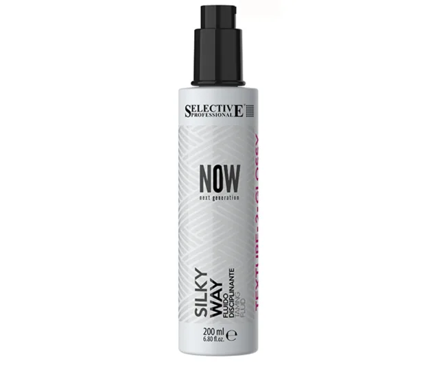 Vyhlazující mléko na vlasy Selective Professional Now Silky Way - 200 ml + dárek zdarma