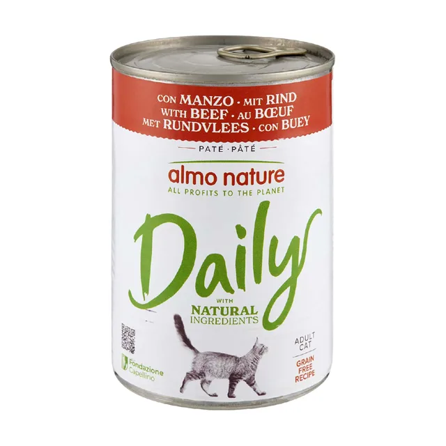 Výhodné balení Almo Nature Daily Menu 12 x 400 g - hovězí
