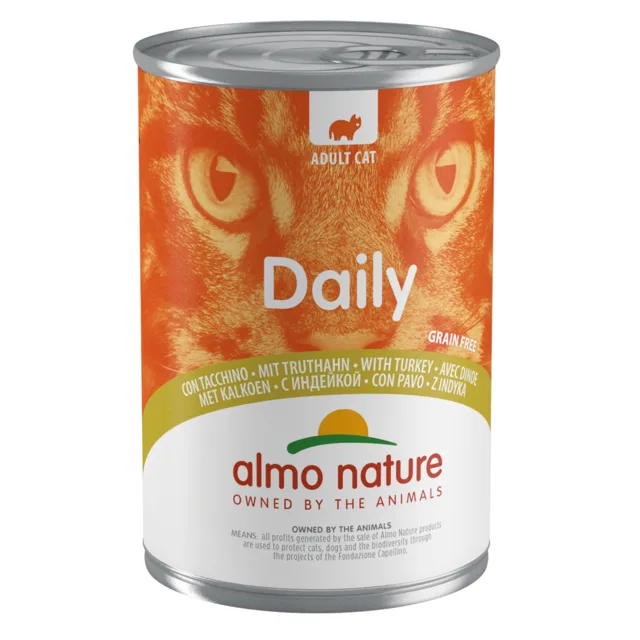 Výhodné balení Almo Nature Daily Menu 12 x 400 g - krocaní
