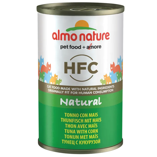 Výhodné balení Almo Nature HFC 12 x 140 g - Kuře & krevety
