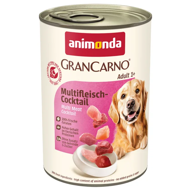 Výhodné balení animonda GranCarno Original 24 ks (24 x 400 g) - mix 1 (6 druhů)