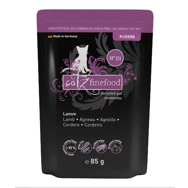 Výhodné balení: catz finefood Pure Pouch 24 x 85 g - klokan