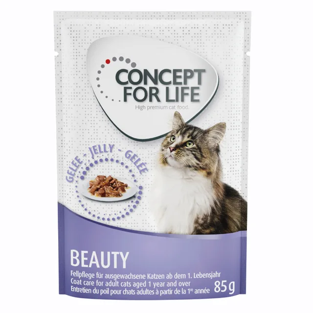 Výhodné balení Concept for Life 24 x 85 g - Beauty in Gelee