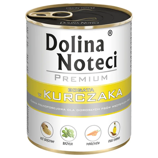 Výhodné balení Dolina Noteci Premium 24 x 800 g - kuřecí