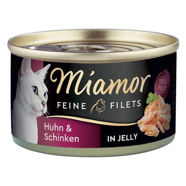 Výhodné balení Miamor Feine Filets 24 ks (24 x 100 g) - tuňák a zelenina