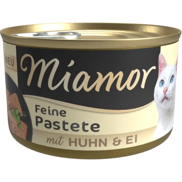 Výhodné balení Miamor Pastete 24 ks (24 x 85g) - vejce a kuřecí