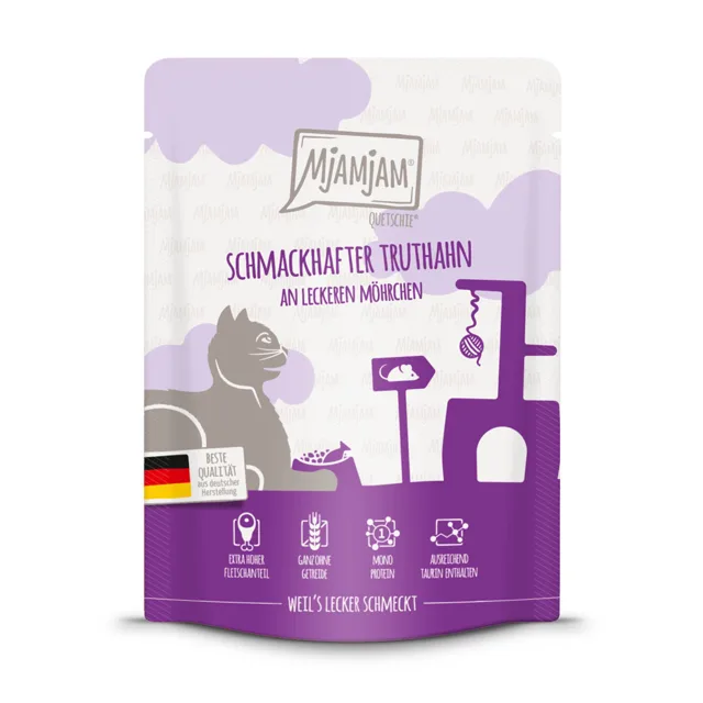 Výhodné balení MjAMjAM Quetschie 24 x 300 g - krůtí