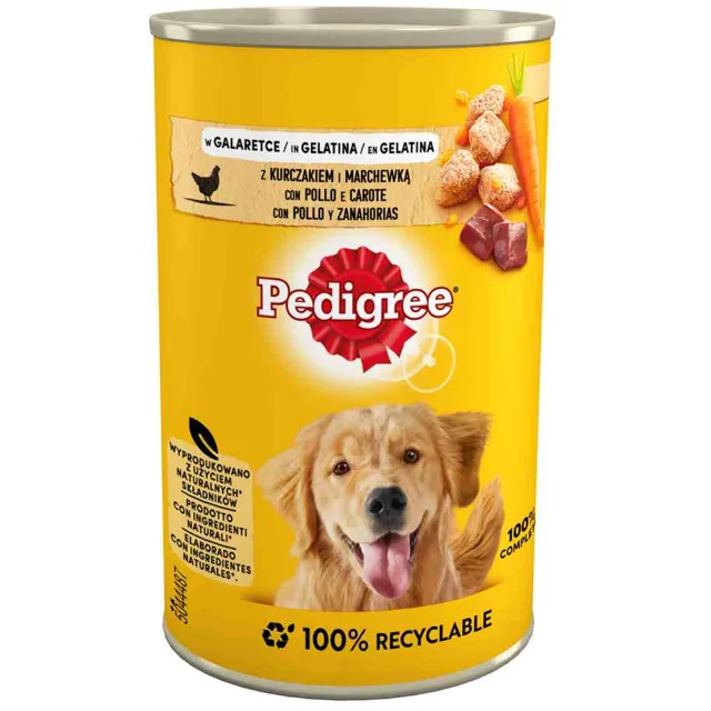 Výhodné balení Pedigree Adult Classic 24 x 400 g - s hovězím