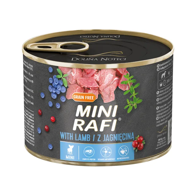 Výhodné balení: Rafi Mini 24 x 185 g - Jehněčí