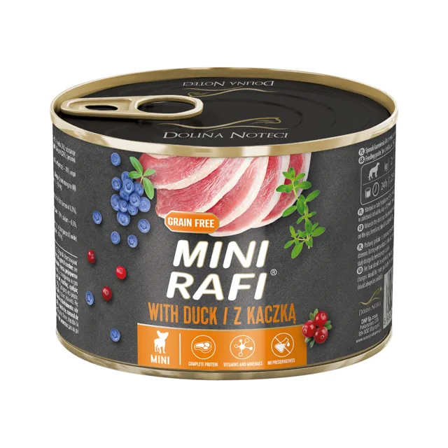 Výhodné balení: Rafi Mini 24 x 185 g - Kachní