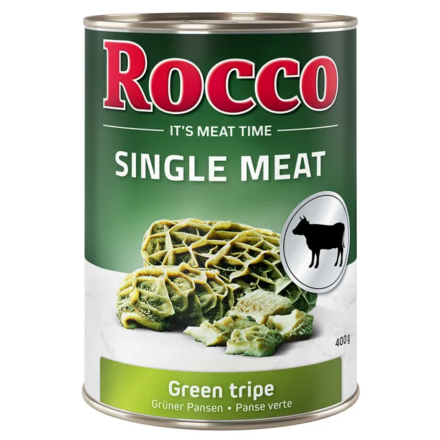 Výhodné balení Rocco Single Meat 12 x 400 g - bachor