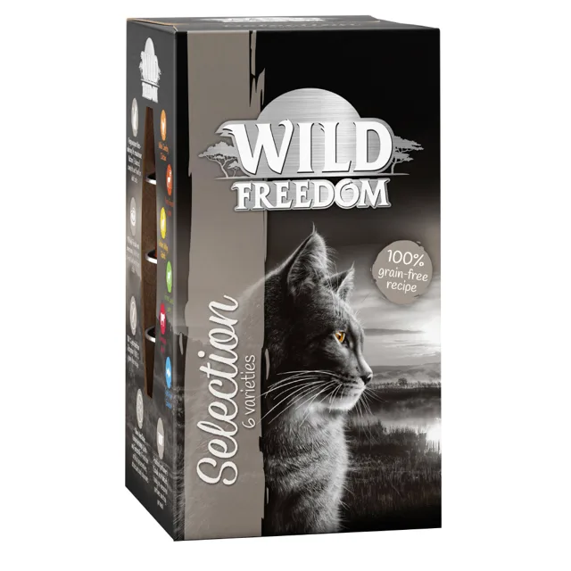 Výhodné balení Wild Freedom Adult vaničky 24 x 85 g - míchané balení