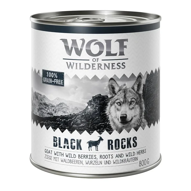 Výhodné balení: Wolf of Wilderness Adult 12 x 800 g - NOVÉ: Wide Acres - kuřecí