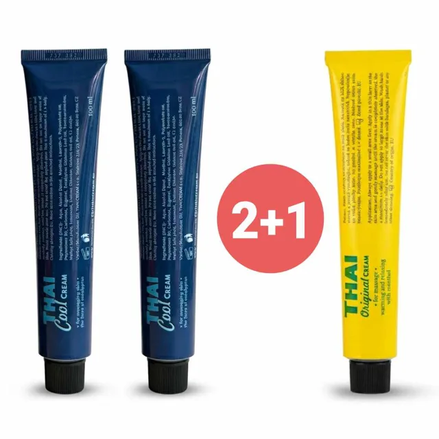 Výhodný balíček: 2× Thai Cool Cream Pure 100 ml