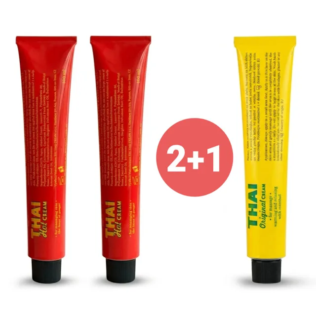 Výhodný balíček: 2× Thai Hot Cream Pure 100 ml