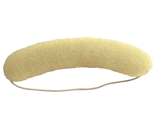 Výplň do drdolu Duko s gumičkou 12g - světlá, 20 cm (5339) + dárek zdarma