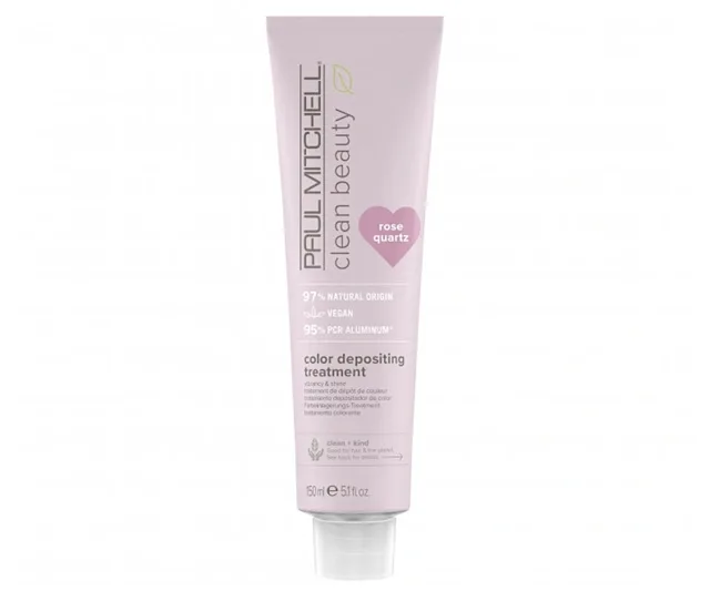Vyživující barvicí maska Paul Mitchell Clean Beauty Color Depositing Treatment - růžová, 150 ml + dárek zdarma