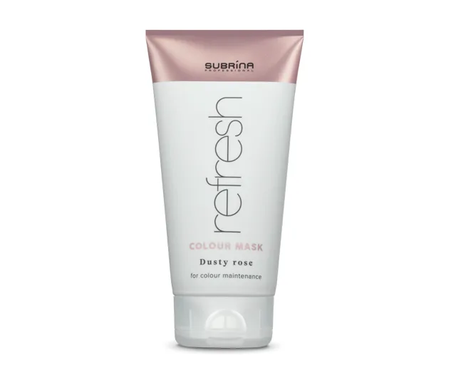 Vyživující barvicí maska Subrina Professional Refresh Colour Mask Dusty Rose - světle růžová, 150 ml (060491) + dárek zdarma