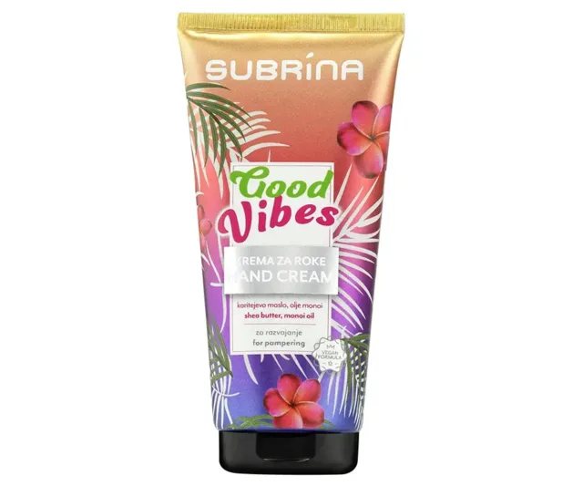 Vyživující krém na ruce Subrina Professional Good Vibes Hand Cream - 50 ml, limitovaná edice