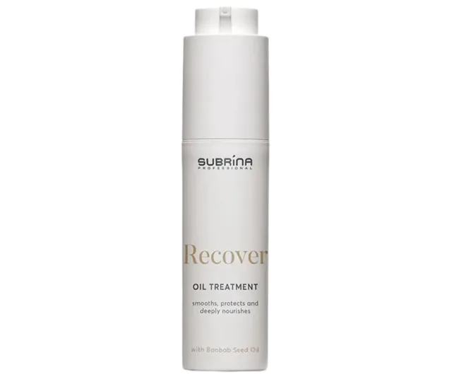 Vyživující olej pro poškozené a suché vlasy Subrina Professional Recover Oil Treatment - 50 ml + dárek zdarma
