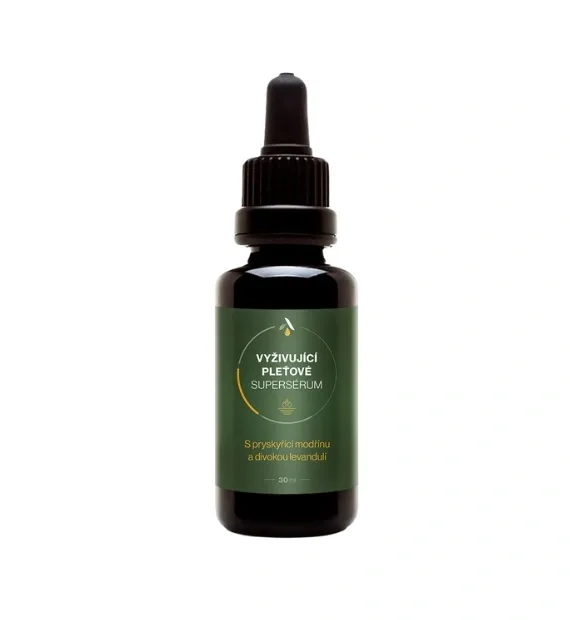 Vyživující pleťové supersérum s divokou levandulí 30 ml